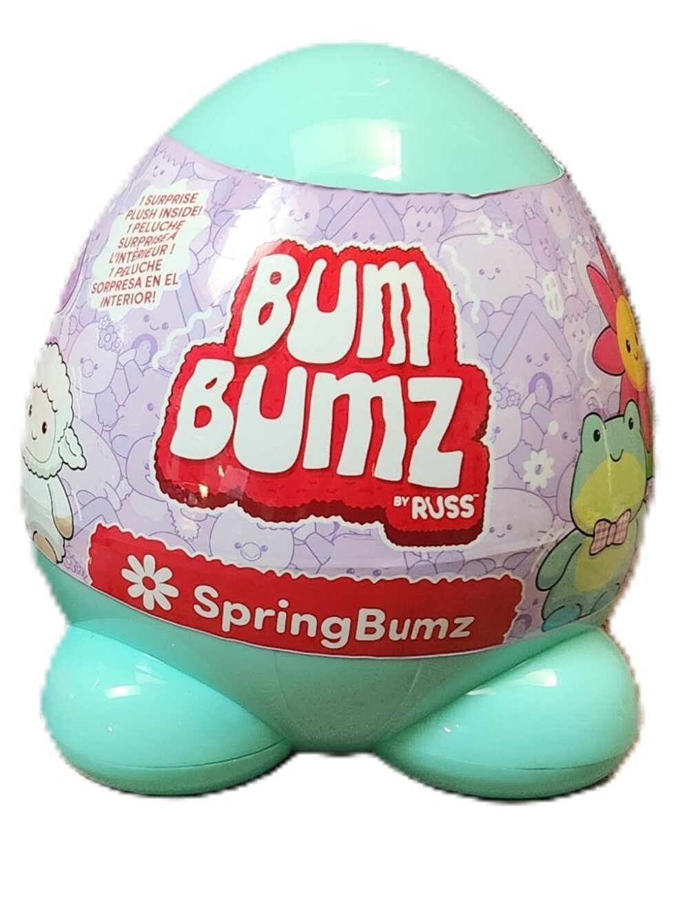 BUM BUMZ - Spring Bumz Surprise Mystery Plushie 7.5" - NEW SEALED